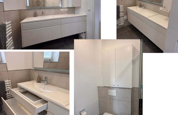 Neuer Stauraum im Bad