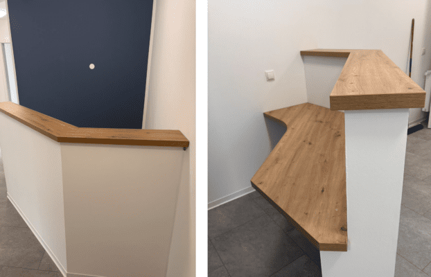 Neuer Empfangsbereich für die Praxis!