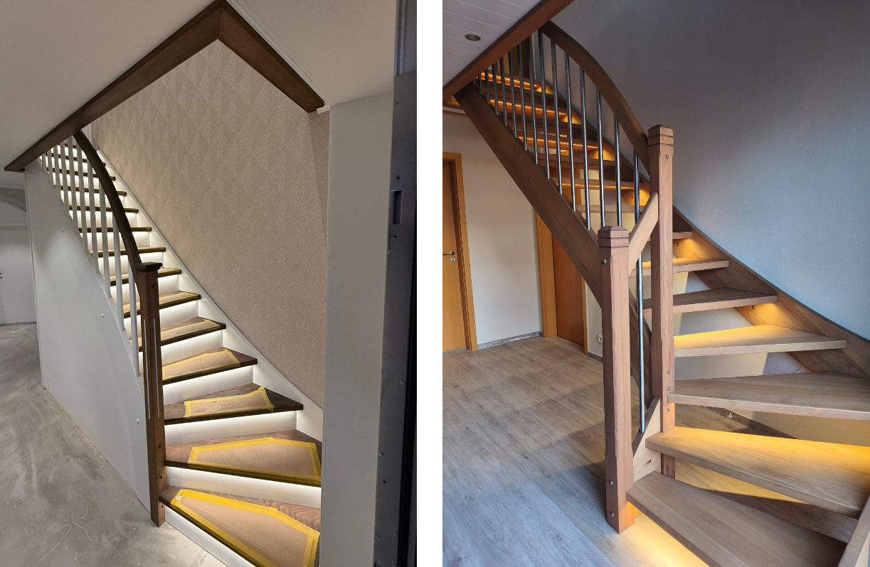 Zwei Treppen. Ein Highlight.